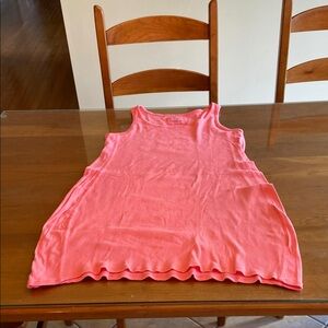 Nautica Coral Women’s Beach or Sleep Tank. 100% Cotton. Very Comfortable.